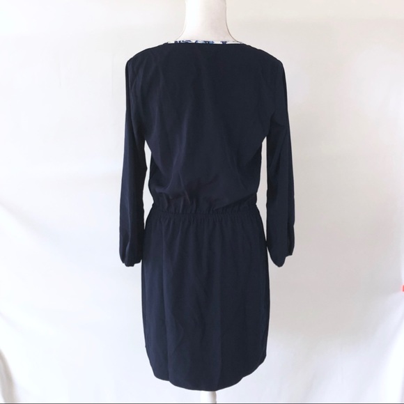 NWOT Shoshanna navy blue shirtdress Henrietta 4 - Picture 8 of 8